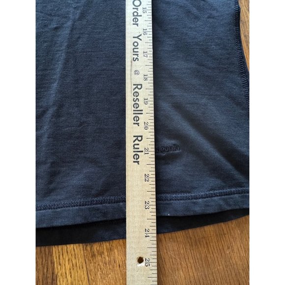 Patagonia Womens S Black Hooded Pullover Zip Pocket Lightweight Fabric - Picture 8 of 9